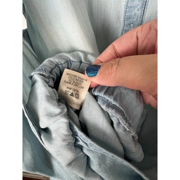 Cloth & Stone Light Blue Jumpsuit - Picture 8 of 11